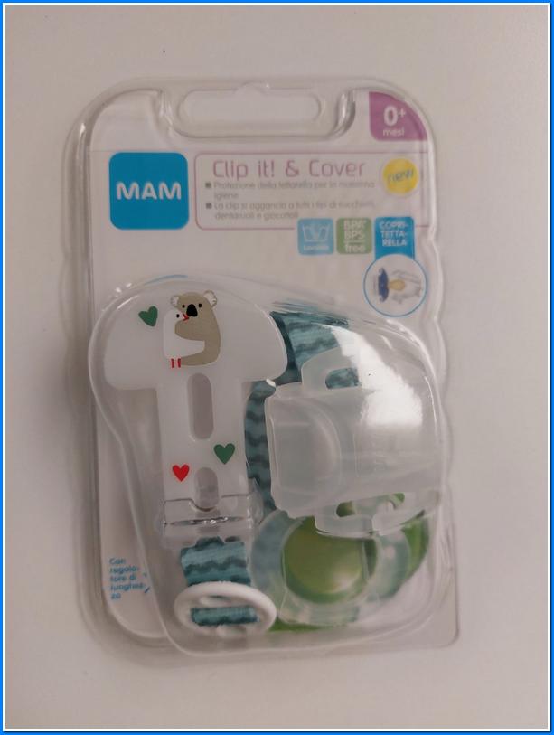 Porta Succhietto Clip It e Cover