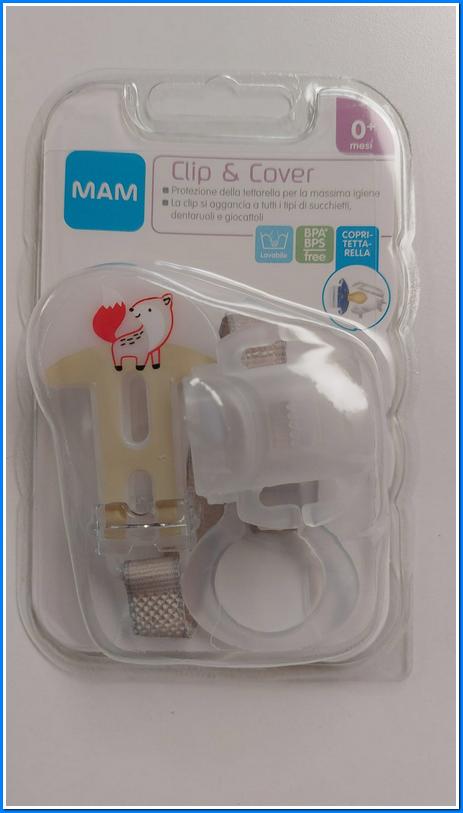 Porta Succhietto Clip e Cover