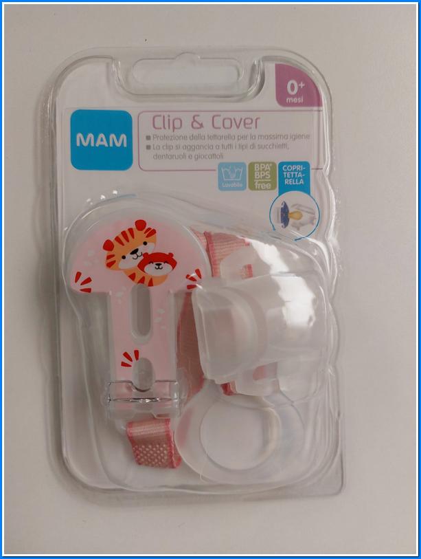 Porta Succhietto Clip e Cover
