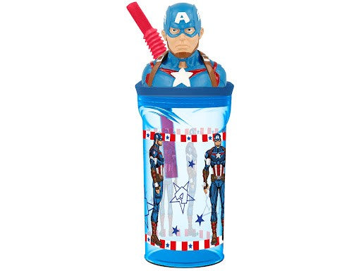 Bicchiere 3D 360 Ml Captain America