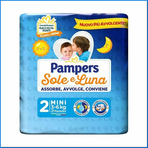 Pannolini Sole e Luna Mini 2 - KG.3-6 - Pz. 6