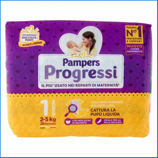 Pannolini Progressi Newborn 1 - KG.2-5 - Pz. 6