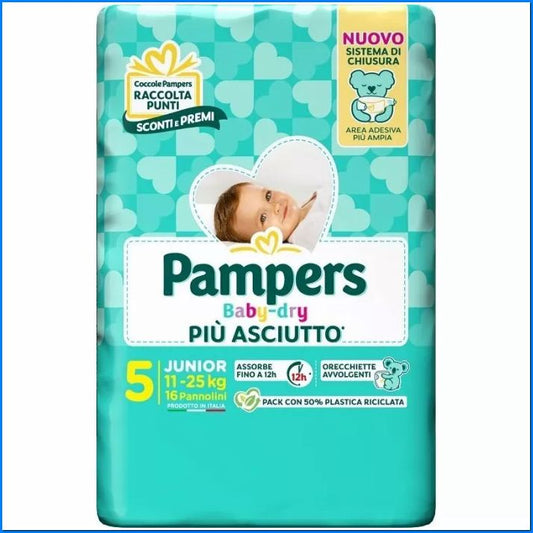 Pannolini Babydry Junior 5 - KG.11-25 - Pz. 8