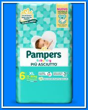 Pannolini Babydry Xl 6 - KG.15-30 - Pz. 8