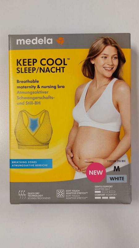 Reggiseno Keep Cool Notte Bianco M