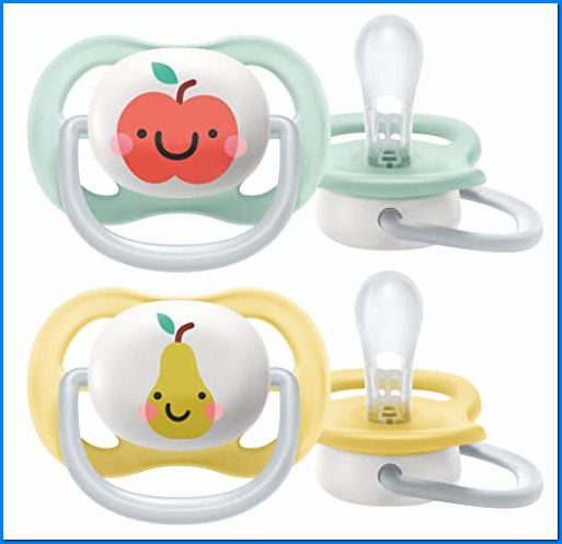 2 Succhietti Ultra Air 0-6 M Neutro Frut