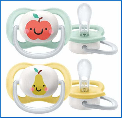 2 Succhietti Ultra Air 0-6 M Neutro Frut