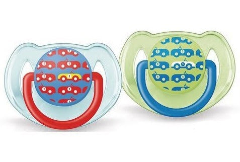 2 Succhietti Decorati Silicone 6 in