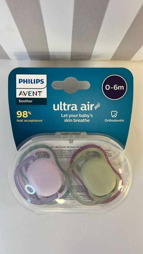 2 Succhietti Ultra Air 0-6M Femminuccia