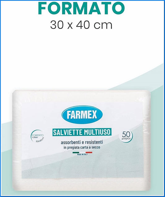 Farmex Salviette Multiuso 50 Pz.