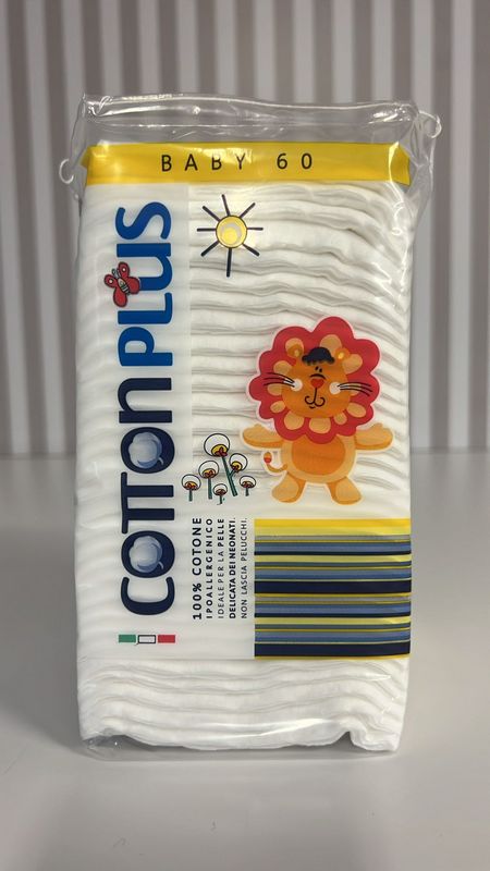 Cottonplus Quadrotti 60 Pz.