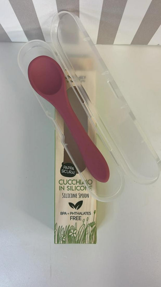 Cucchiaio in Silicone Blush