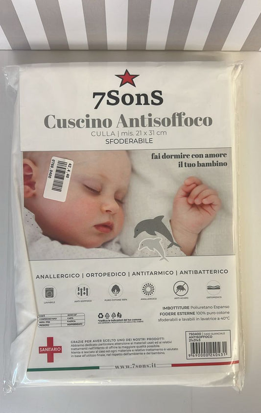 Cuscino Antisoffoco Culla