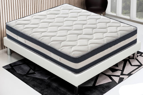 Materasso Mod.F non sfoderabile in memory foam MyMemory e gel rinfrescante alto 26,5 cm
