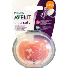 AVENT SUCCHIETTO ULTRA SOFT 6-18 MESI FEMMINUCCIA
