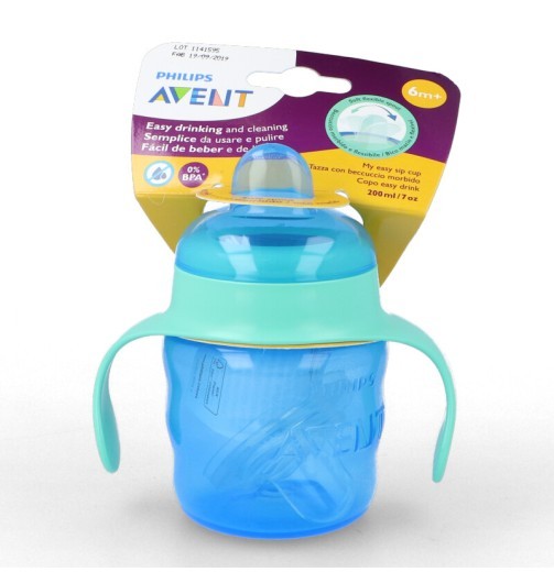 AVENT TAZZA BASICA SMALL MASCHIO 6M+  200ML