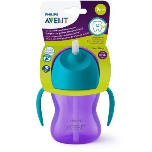 AVENT TAZZA COLORATA C/CANNUCCIA 200ML FEMMINUCCIA