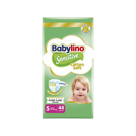BABYLINO SENSITIVE TG.5 JUNIOR 11-16KG 44PZ PANNOLINO ECONO