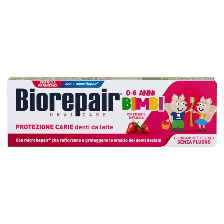 BIOREPAIR DENTIFRICIO KIDS 0/6 FRAGOLA 50ML