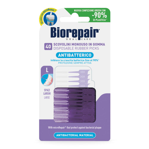 BIOREPAIR SCOVOLINI MONOUSO IN GOMMA MIS.L 40PZ