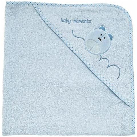 CHICCO ACCAPPATOIO QUADRATO SPUGNA AZZURRO 0M+