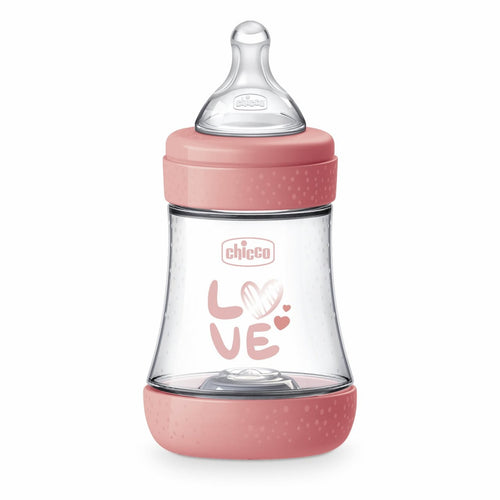 CHICCO BIBERON PERFECT 5 PLAST.GIRL FL.LENTO 150ML SILC