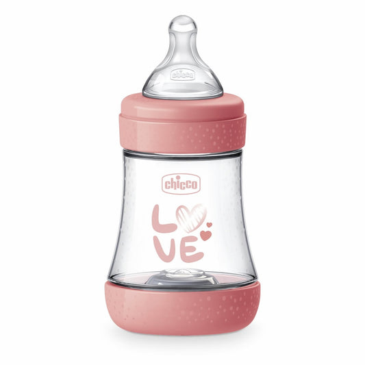 CHICCO BIBERON PERFECT 5 PLAST.GIRL FL.LENTO 150ML SILC