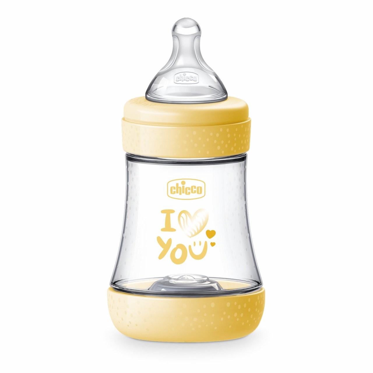 CHICCO BIBERON PERFECT 5 PLAST.NEUTRO 150ML FL.LENTO SI