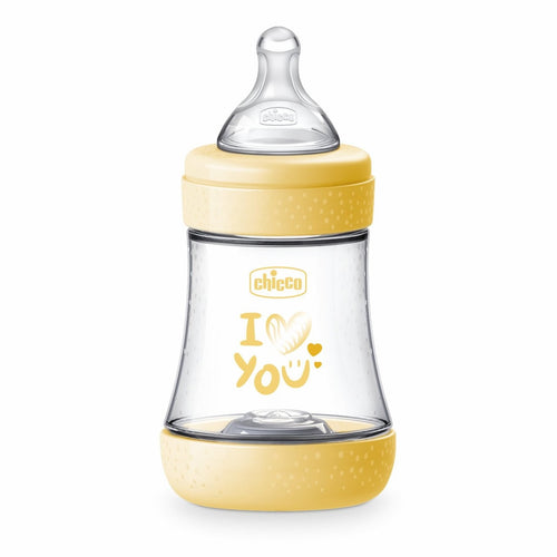CHICCO BIBERON PERFECT 5 PLAST.NEUTRO 150ML FL.LENTO SI