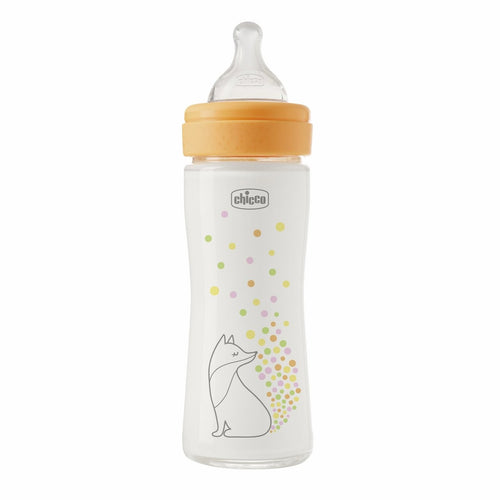 CHICCO BIBERON PERFECT EASY 240ML SIL.GIRL FL.LENTO