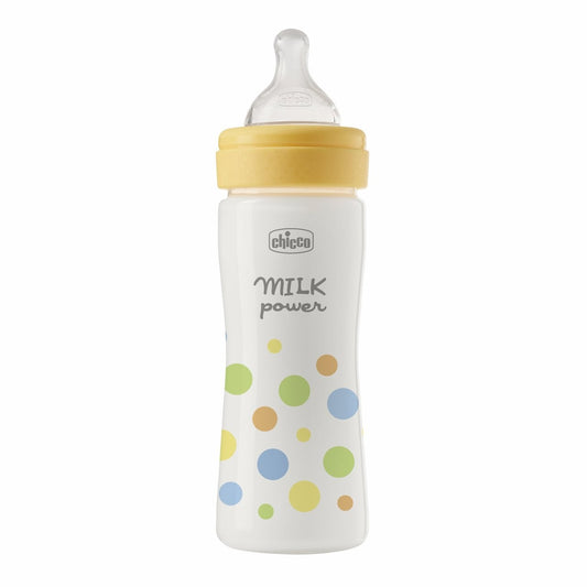 CHICCO BIBERON PERFECT EASY PLAST.250SIL.BOY FL.MEDIO