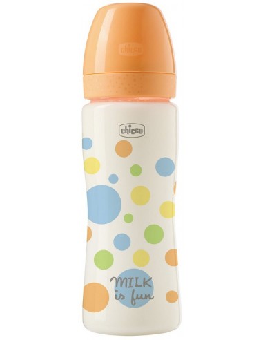 CHICCO BIBERON PERFECT EASY PLAST.330 SIL.BOY FL.VELOCE
