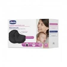 CHICCO COPPETTE ASSORBILATTE NERE 60PZ
