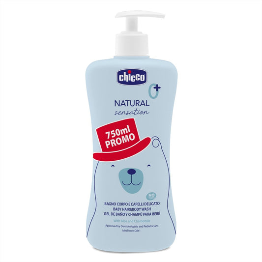 CHICCO DETERGENTE CORPO CAPELLI 750ML NATURAL SENSATION