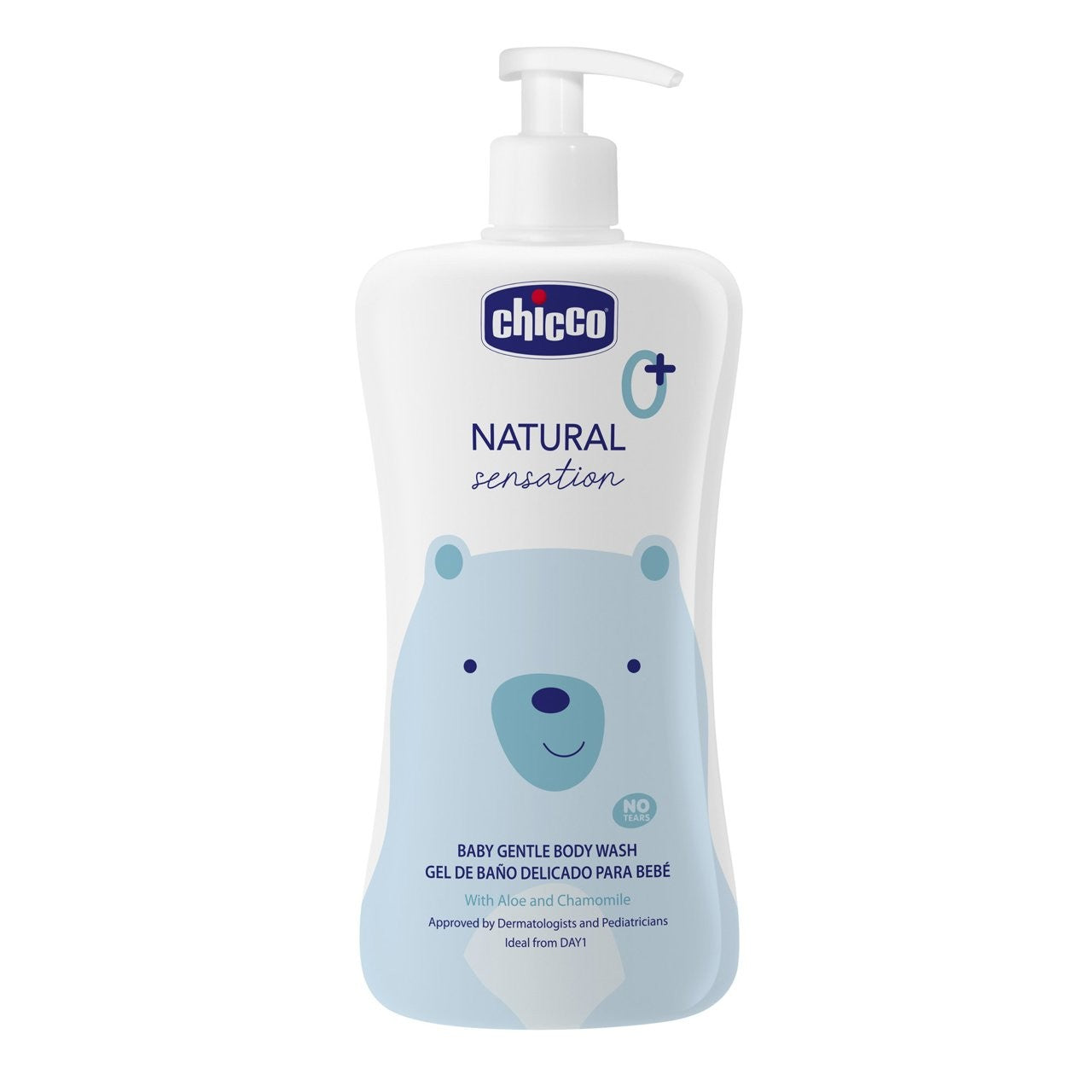 CHICCO DETERGENTE CORPO DELICATO 500ML NATURAL SENSATION