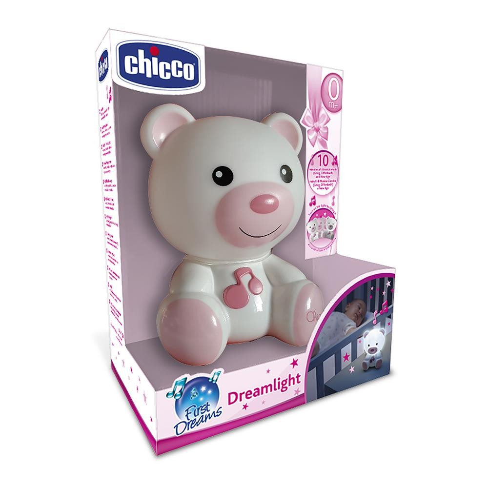 CHICCO GIOCO DREAMLIGHT ROSA (LUCE NOTTE ORSETTO)