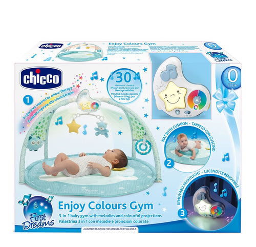 CHICCO GIOCO FD ENJOY COLORS PLAY GYM BLUE