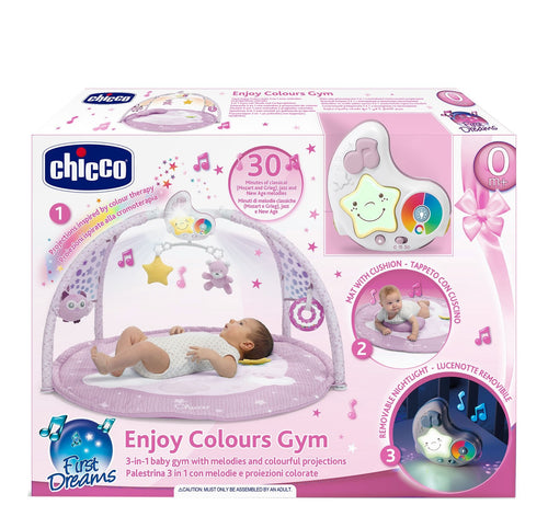 CHICCO GIOCO FD ENJOY COLORS PLAY GYM PINK
