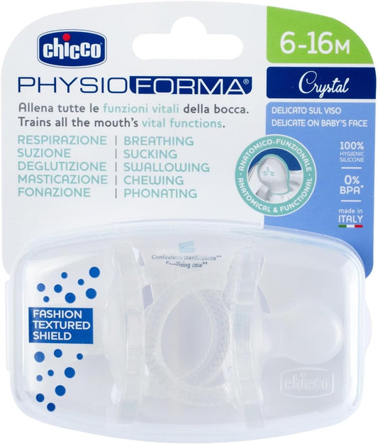 CHICCO GOMMOTTO PHYSIO CRYSTAL 6-16M 2PZ