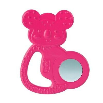 CHICCO MASSAGGIAGENGIVE INOX REFRIGERANTE ROSA 4M+
