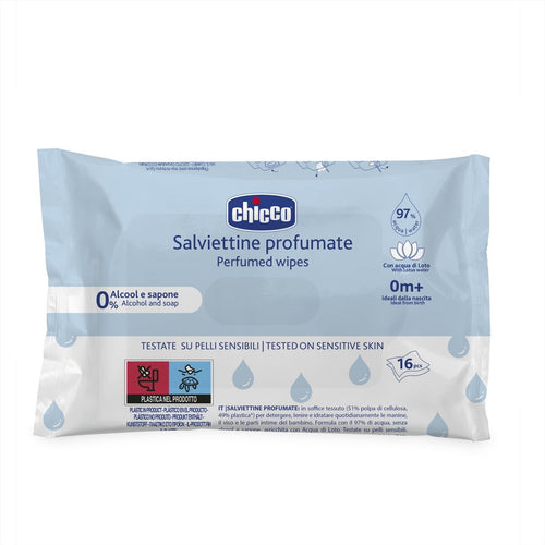 CHICCO NUOVE SALVIETTE TASCABILI 16PZ