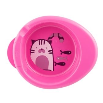 CHICCO PIATTO PAPPACALDA 6M+ ROSA