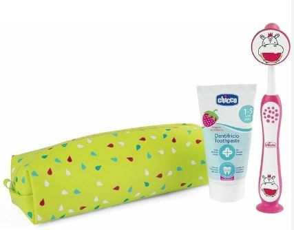 CHICCO SET PRIMI DENTINI HIPPO 3 ANNI+