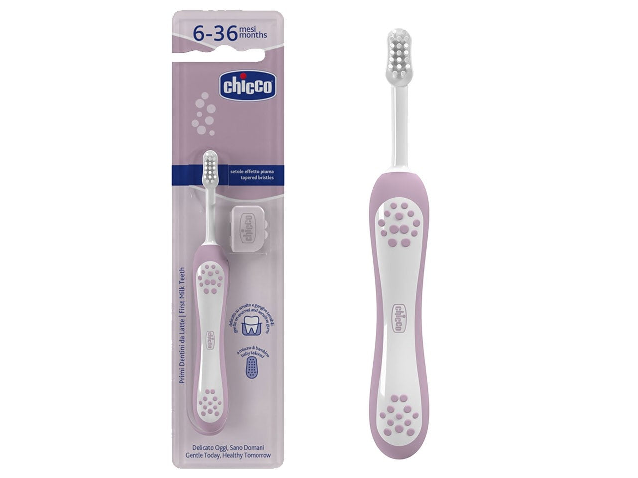 CHICCO SPAZZOLINO PRIMI DENTI LILLA 6-36MESI