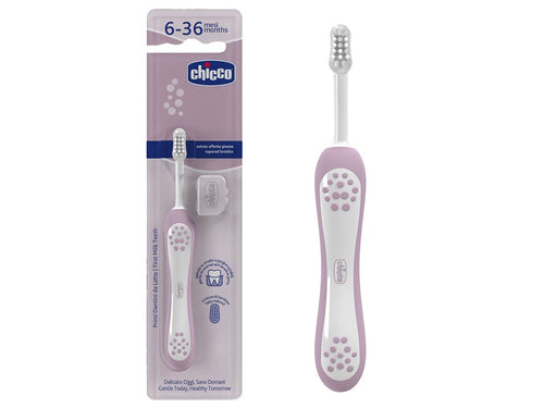 CHICCO SPAZZOLINO PRIMI DENTI LILLA 6-36MESI