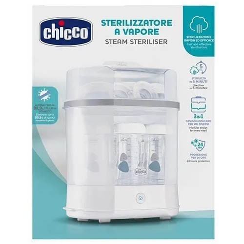CHICCO STERILIZZATORE A VAPORE 3 IN 1