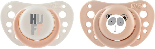 CHICCO SUCCHIETTO AIR 2-6M 2PZ SILICONE ROSA