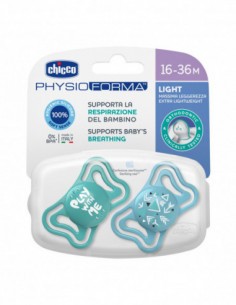 CHICCO SUCCHIETTO LIGHT BIMBO 16-36M 2PZ SILICONE