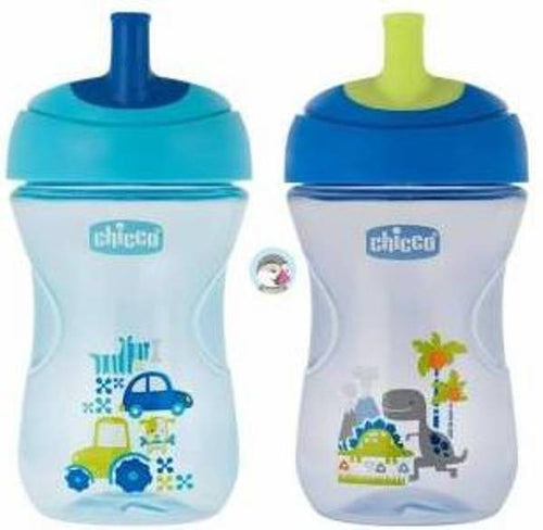 CHICCO TAZZA ADVANCED AZZURRA 12M+