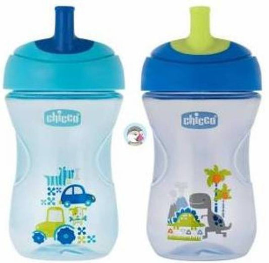 CHICCO TAZZA ADVANCED AZZURRA 12M+